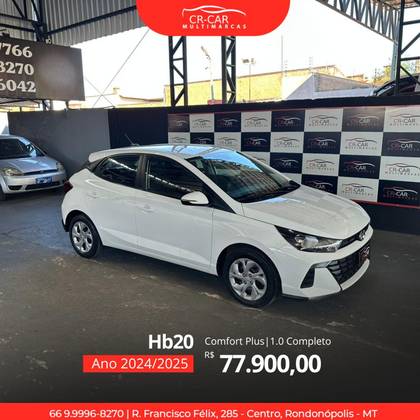 HYUNDAI HB20 1.0 12V FLEX COMFORT PLUS MANUAL